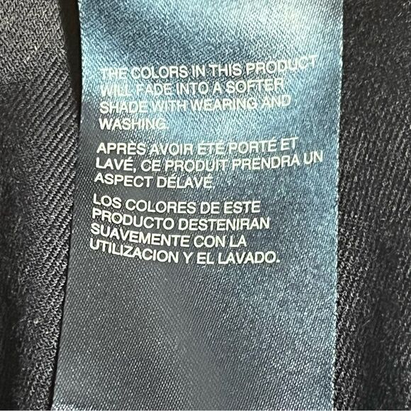 Tommy Hilfiger navy blue and white relaxed wide leg trousers size 6 - Picture 13 of 14